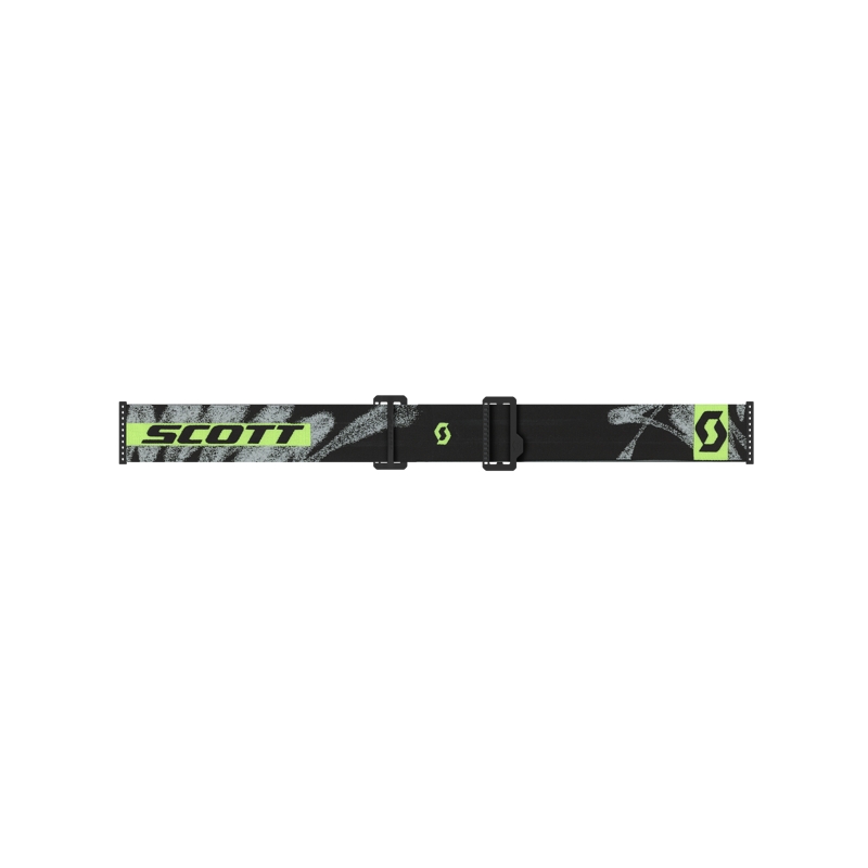SCOTT Prospect 2.0 Motocrossbrille schwarz-fluogelb mit gelbem Spiegelglas