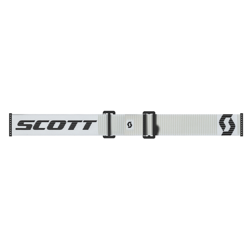 SCOTT Prospect 2.0 Motocrossbrille weiß-schwarz mit lila Plexiglas