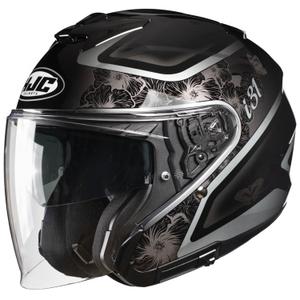 HJC i31 Iona MC5 offener Motorradhelm schwarz-grau