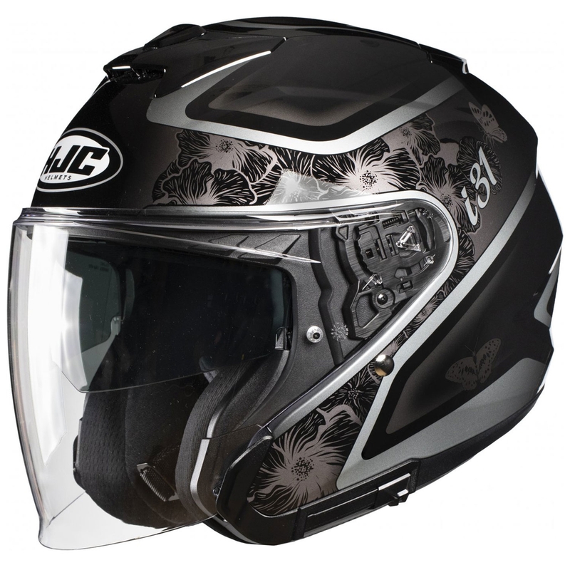 HJC i31 Iona MC5 offener Motorradhelm schwarz-grau