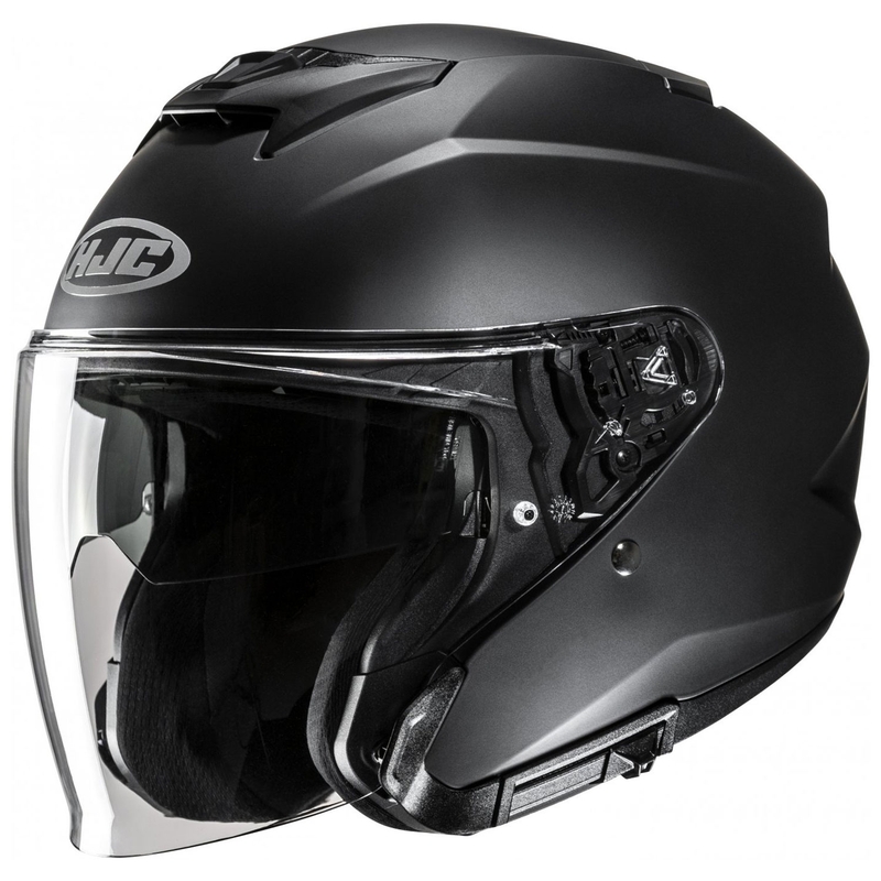 HJC i31 Solid Semi Flat Open Motorradhelm Schwarz