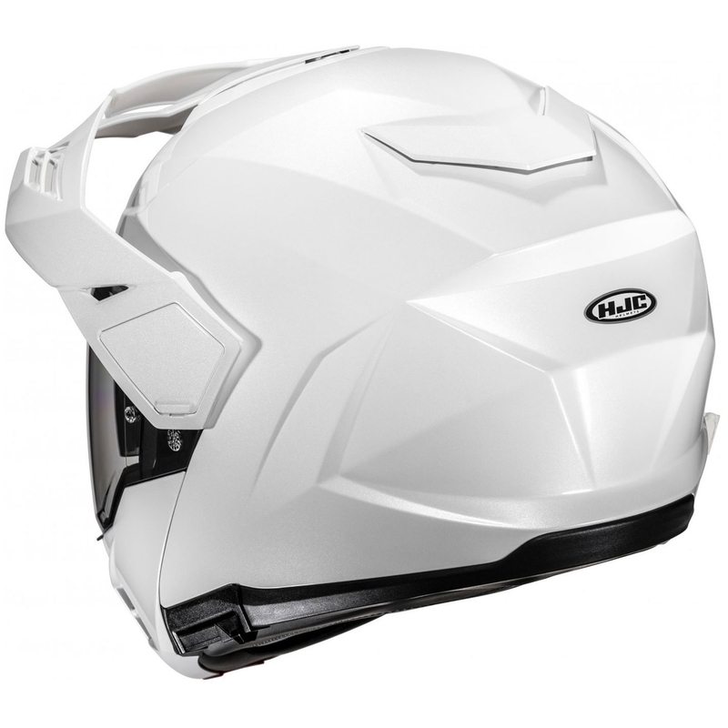 Klappbarer Motorradhelm HJC i80 Solid Perlweiß