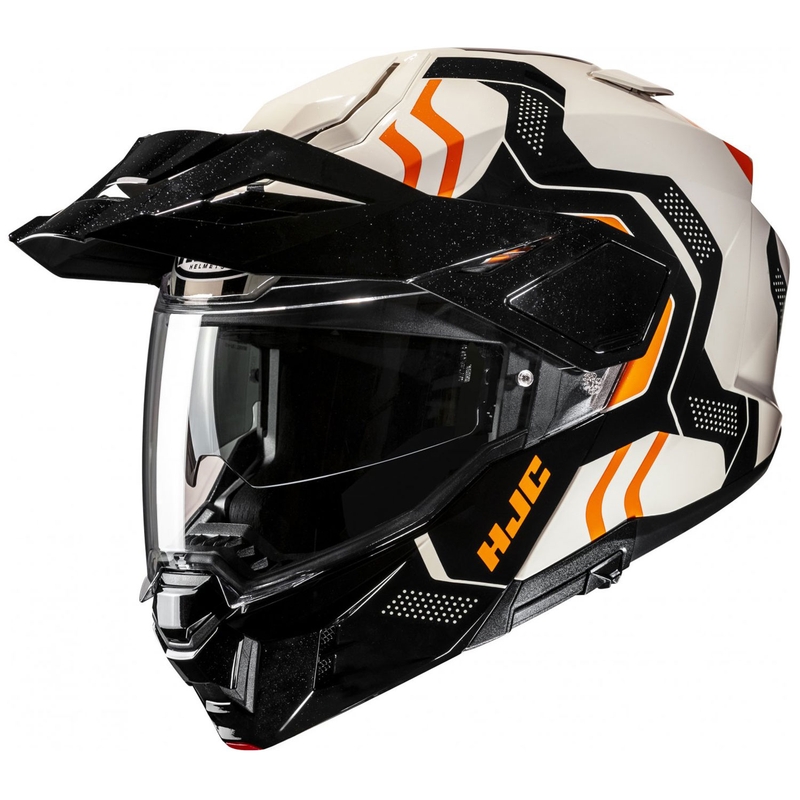 HJC i80 Velly MC7 Motorrad Klapphelm beige-schwarz