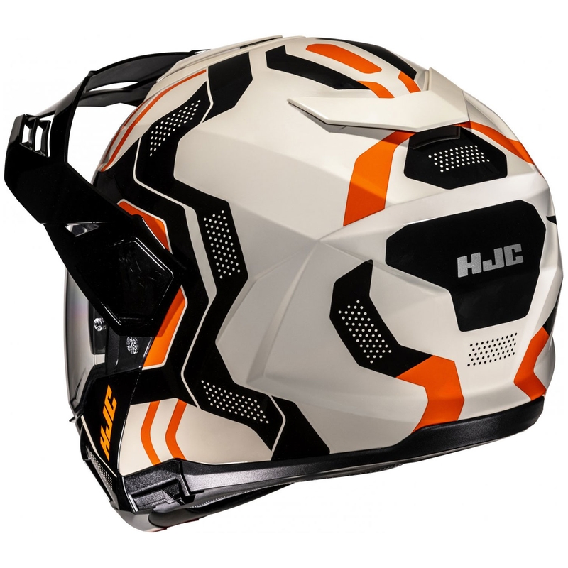 HJC i80 Velly MC7 Motorrad Klapphelm beige-schwarz