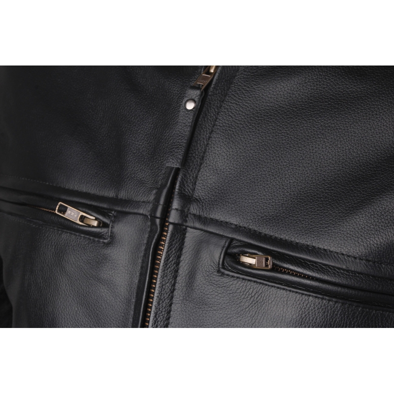 Street Racer Spirit Schwarze Motorradjacke