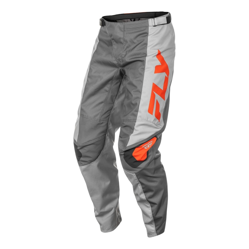 Motocrosshose FLY Racing F-16 grau-schwarz-orange