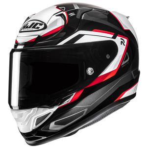 HJC RPHA 12 Brels MC1 Schwarz-Weiß-Rot Integraler Motorradhelm