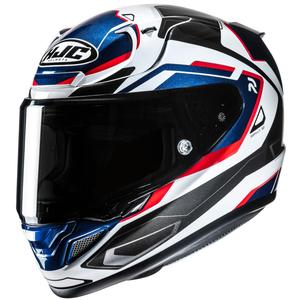 HJC RPHA 12 Brels MC21 Integral-Motorradhelm Schwarz-Weiß-Rot-Blau