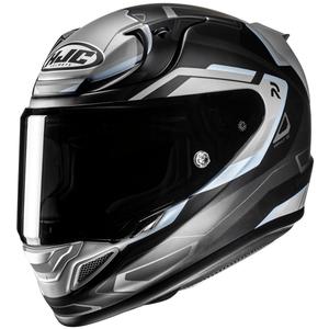 Integrierter Motorradhelm HJC RPHA 12 Brels MC5SF grau-schwarz