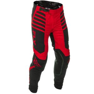 Motocrosshose FLY Racing Lite schwarz-rot