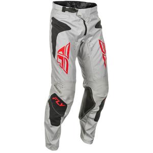 Motocrosshose FLY Racing Kinetic Sym grau-rot-schwarz