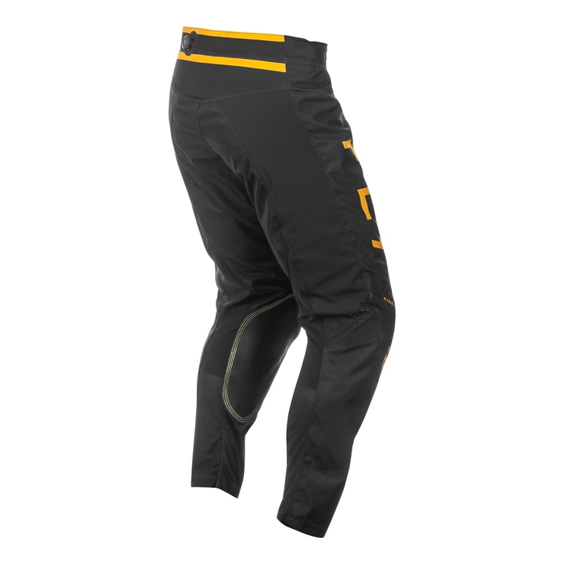 Motocrosshose FLY Racing Kinetic Center schwarz-gold