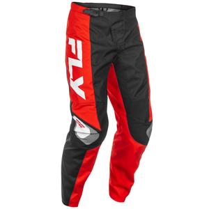 Motocrosshose FLY Racing F-16 schwarz-rot-weiß