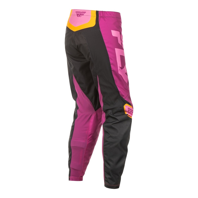 Damen Motocrosshose FLY Racing F-16 schwarz-gelb