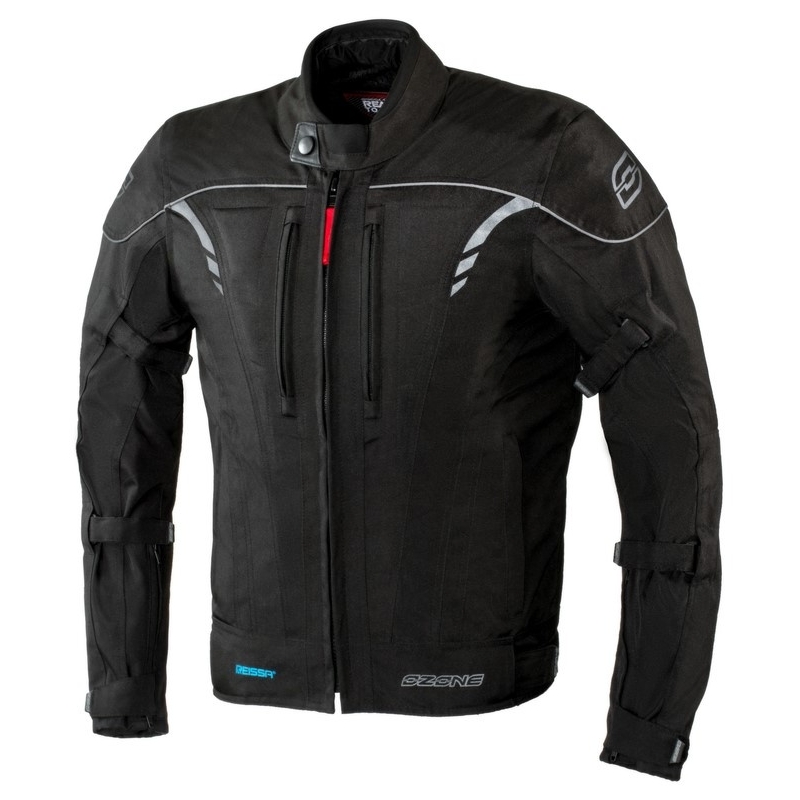 Motorradjacke Ozone Delta III schwarz Ausverkauf