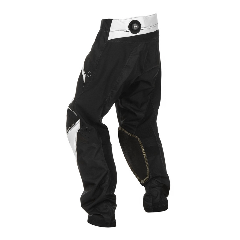 FLY Racing Kinetic Stoke Kinder Motocrosshose schwarz-weiß