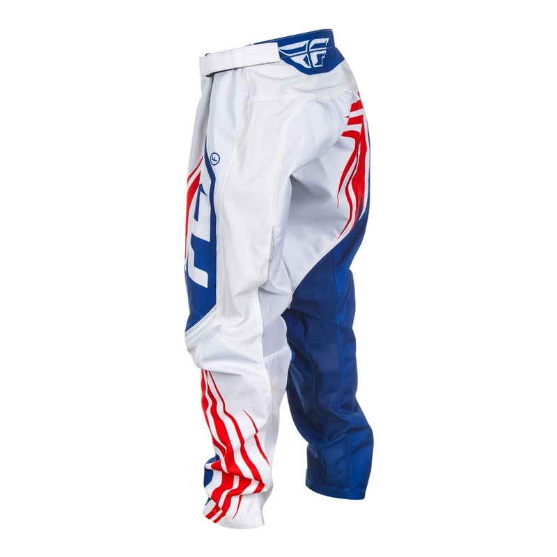 FLY Racing F-16 rot-weiß-blaue Kinder-Motocross-Hose
