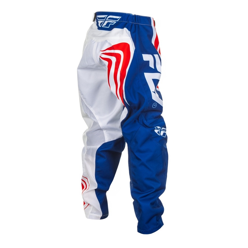 FLY Racing F-16 rot-weiß-blaue Kinder-Motocross-Hose