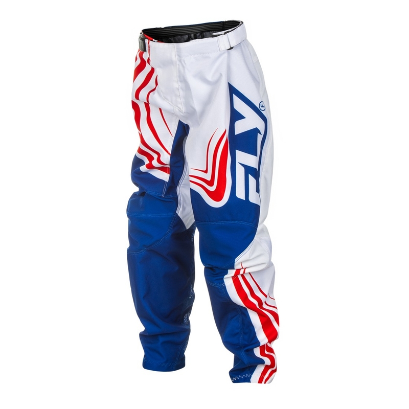 FLY Racing F-16 rot-weiß-blaue Kinder-Motocross-Hose