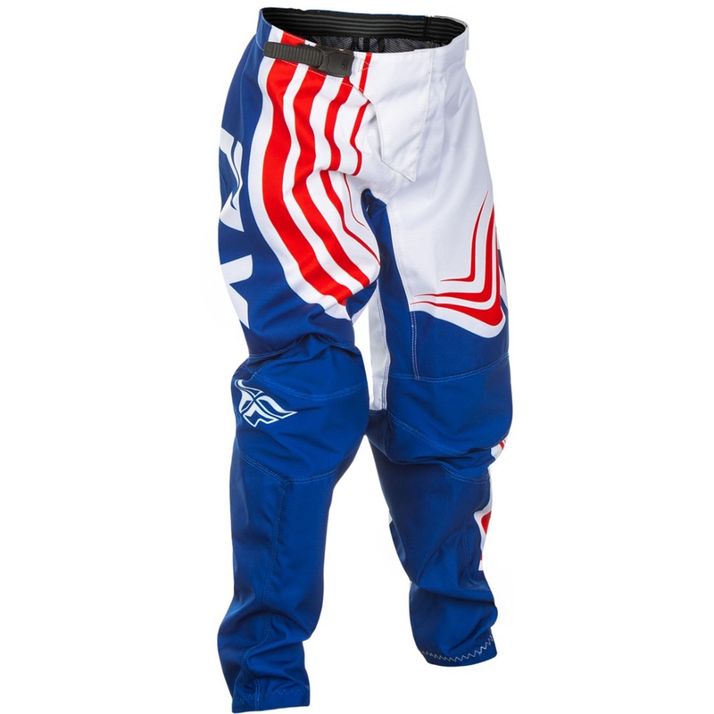 FLY Racing F-16 rot-weiß-blaue Kinder-Motocross-Hose