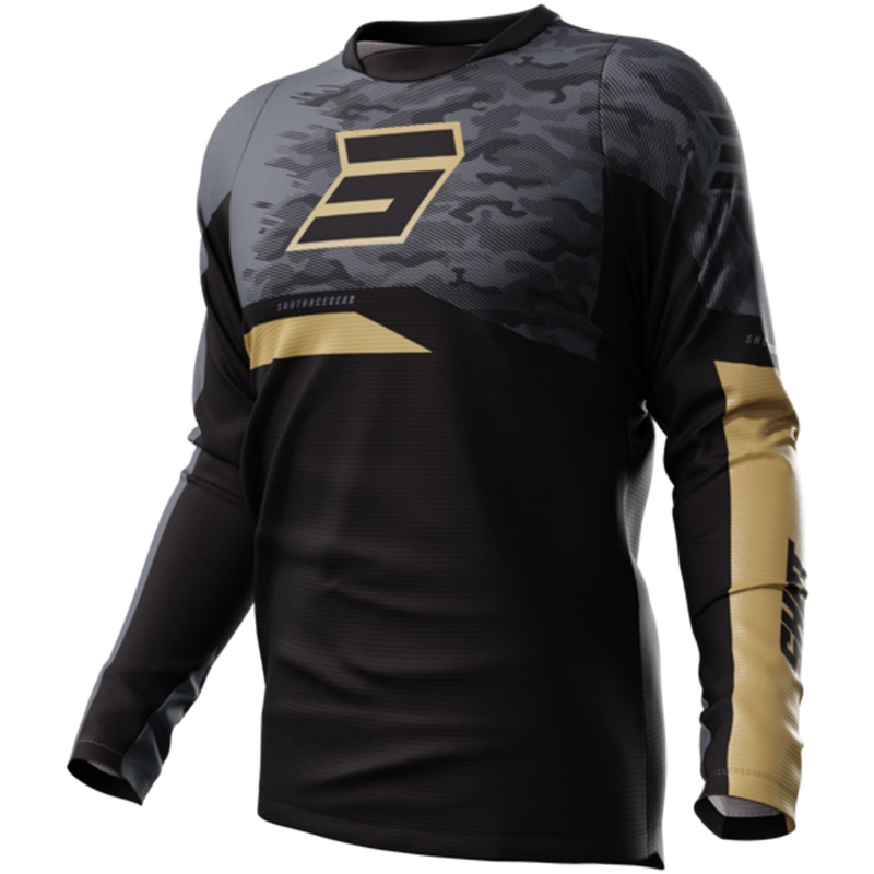 Motocross Trikot Shot Devo Matrix gold Ausverkauf
