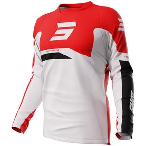 Motocross-Trikot Shot Devo Star rot Ausverkauf