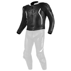Herren Jacke Tschul 535 schwarz und weiß Ausverkauf