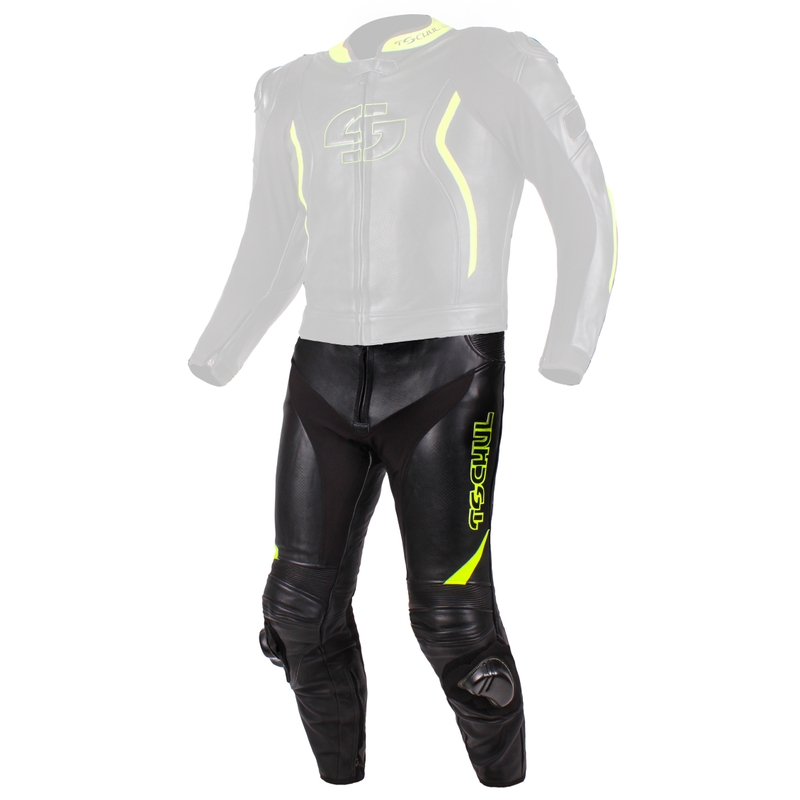 Herren Tschul 535 schwarz-fluorgelbe Hose Ausverkauf