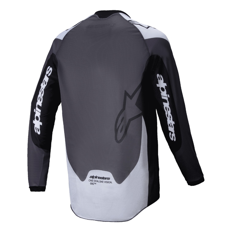 Alpinestars PRO-Dura Motocross-Trikot schwarz-weiß