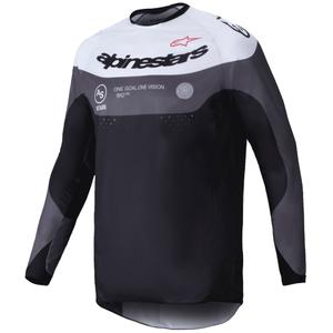Alpinestars PRO-Dura Motocross-Trikot schwarz-weiß
