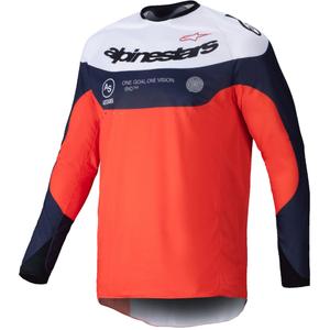 Alpinestars PRO-Dura Motocross-Trikot blau-orange-weiß