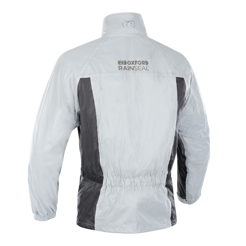 Wasserdichte Jacke Oxford Rain Seal reflektierendes Grau