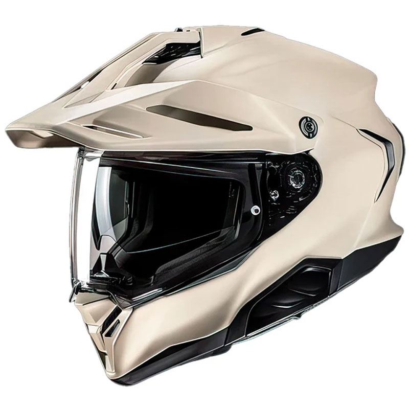 Enduro-Motorradhelm HJC RPHA 60 Solid Semi Sand Beige