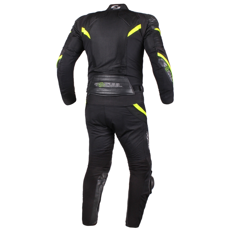 Herrenjacke Tschul 875 schwarz-fluo gelb Ausverkauf