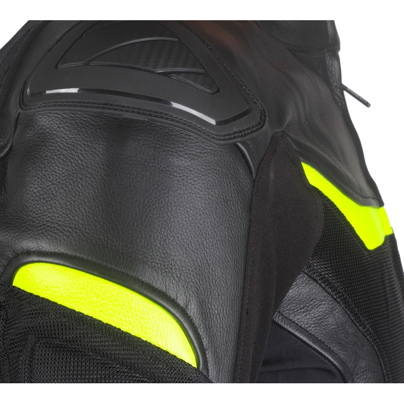 Herrenjacke Tschul 875 schwarz-fluo gelb Ausverkauf