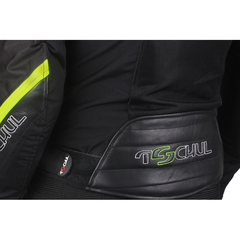 Herrenjacke Tschul 875 schwarz-fluo gelb Ausverkauf