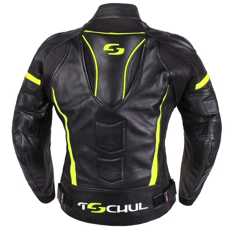 Herrenjacke Tschul 890 schwarz-fluo gelb Ausverkauf