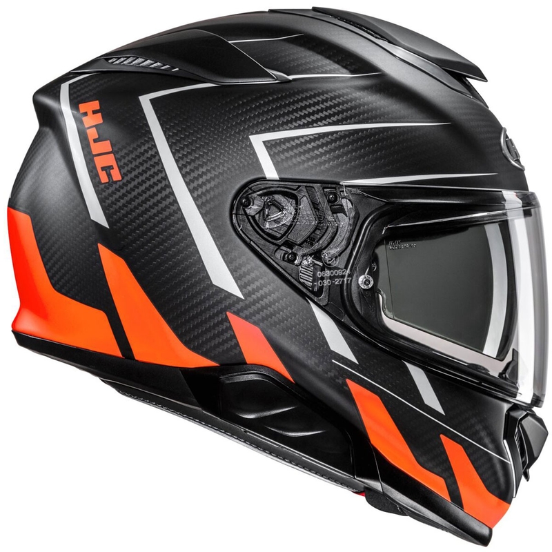 Integralhelm Motorrad HJC RPHA 71 CARBON Cano MC6HSF schwarz-orange Ausverkauf