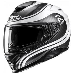 Integral-Motorradhelm HJC RPHA 71 Cleta MC10SF schwarz-weiß