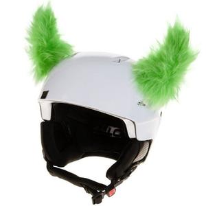 Crazy Ears Helmohren Grüne Hörner