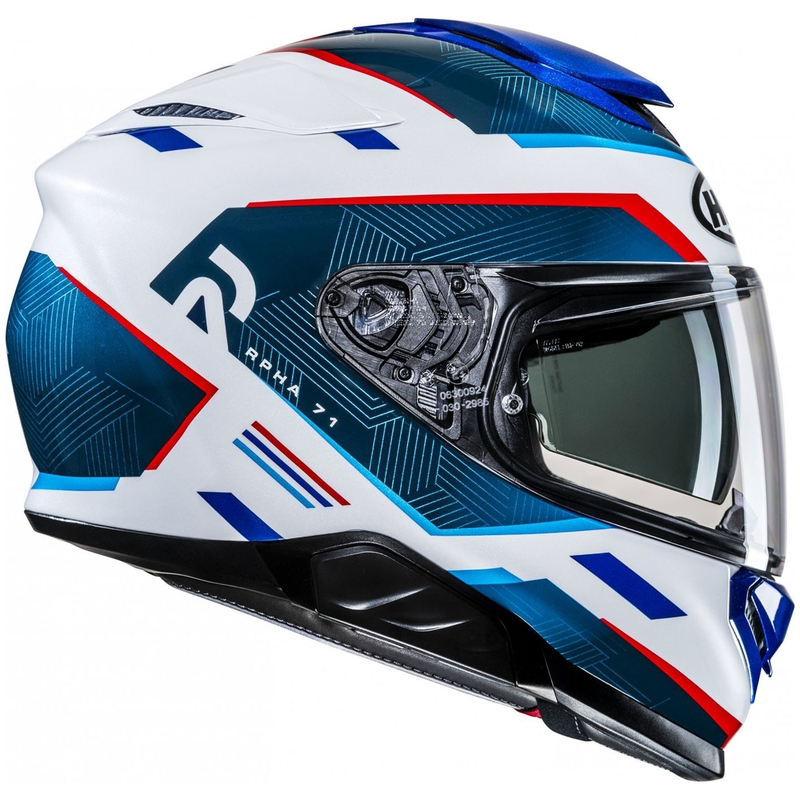 HJC RPHA 71 Ellon MC21 weiß-blau-roter Integral-Motorradhelm