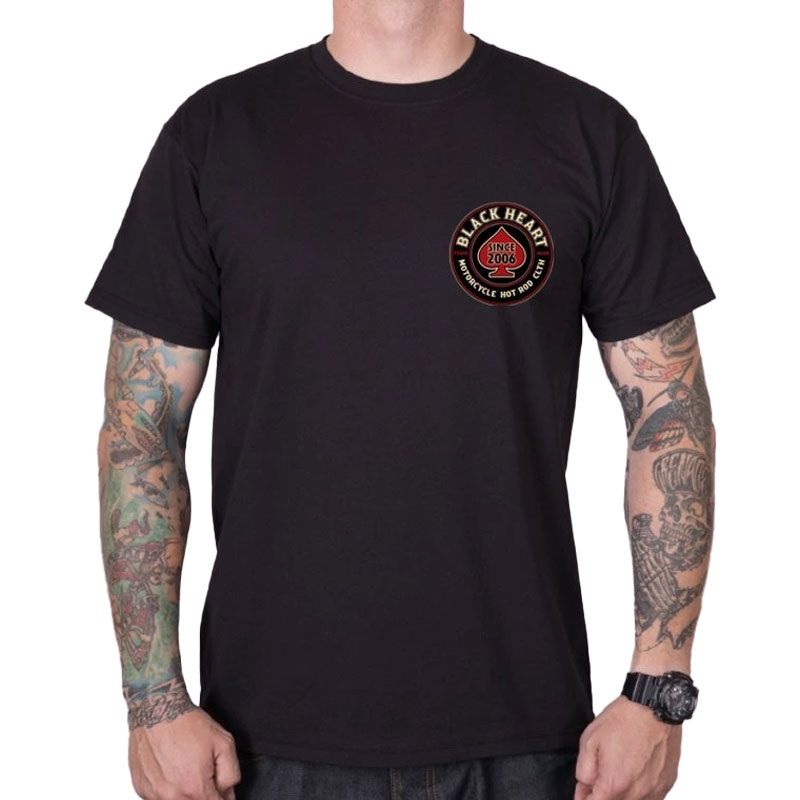 Black Heart Air Fighter T-Shirt schwarz