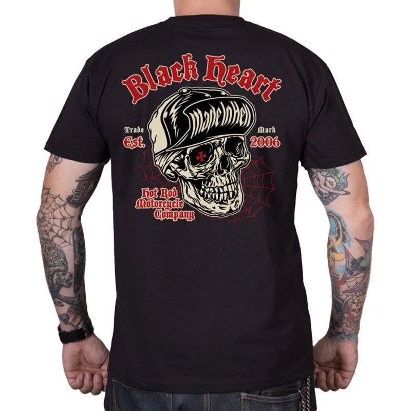 T-Shirt Black Heart Gravity schwarz