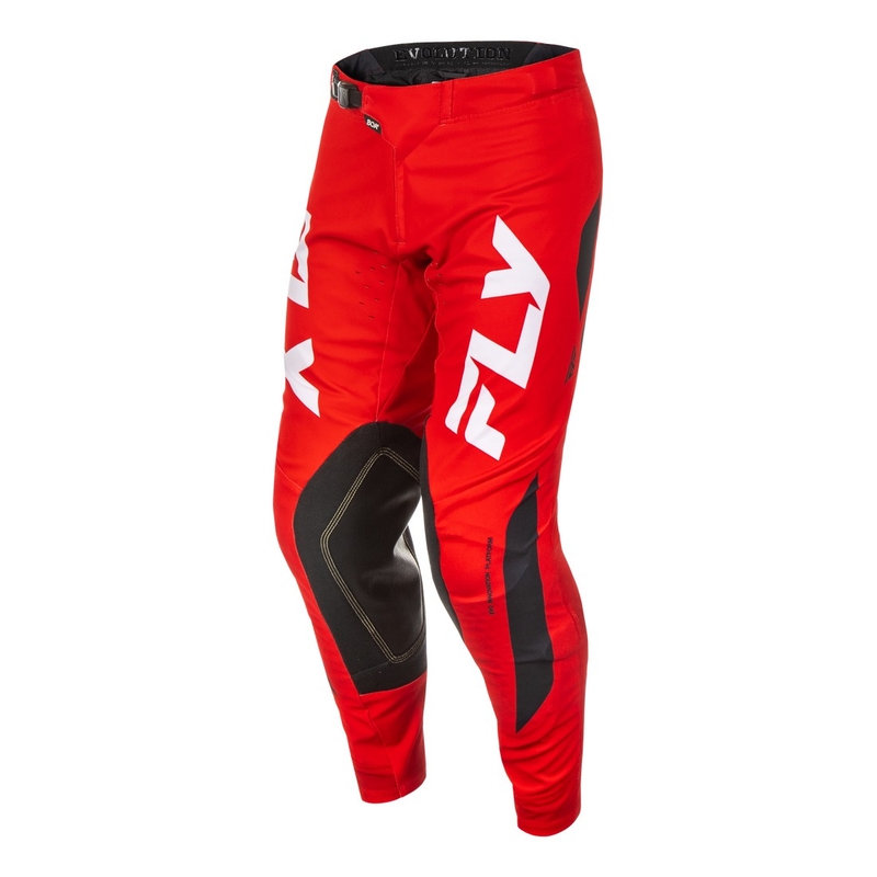 Motocrosshose FLY Racing Evolution rot-weiß-schwarz