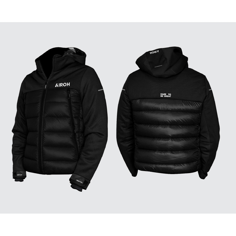 Airoh Winterjacke schwarz
