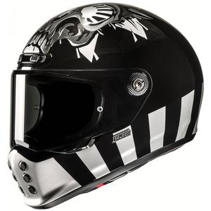 HJC V10 Crania MC5 Integral-Motorradhelm schwarz-grau