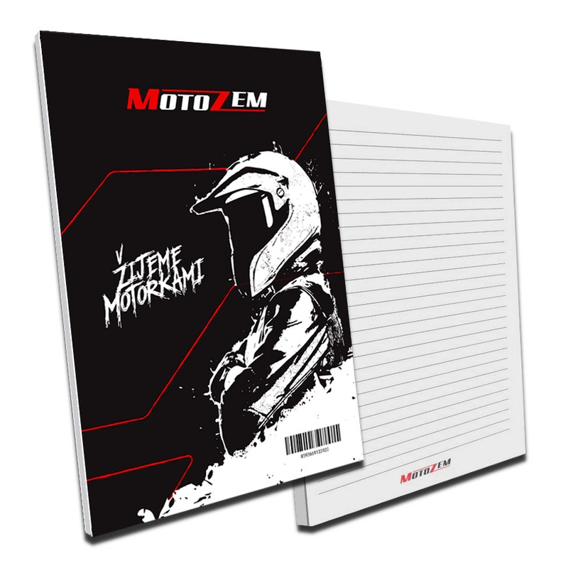 MotoZem Notizblock