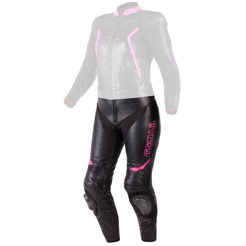 Frauen Tschul 536 schwarz und rosa Hose Ausverkauf