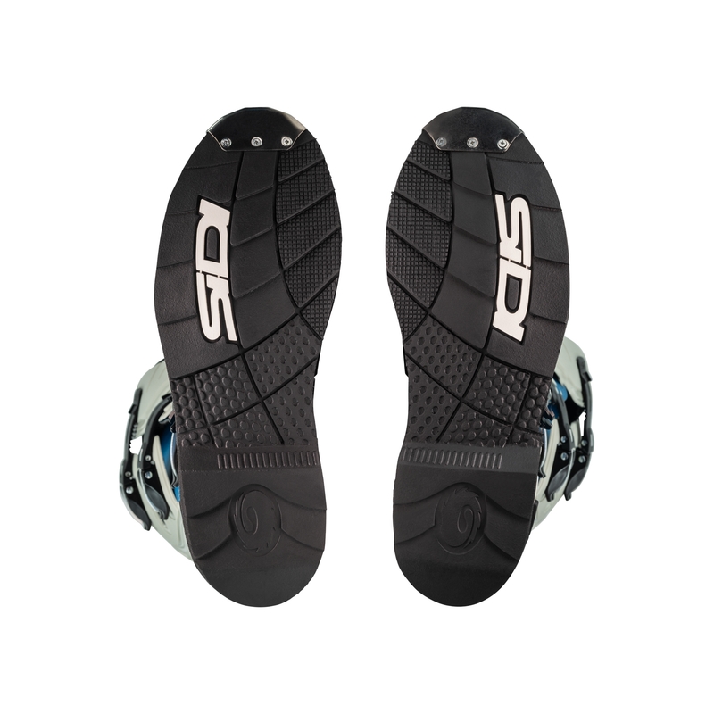 Motocross-Stiefel SiDi Agueda blau-beige