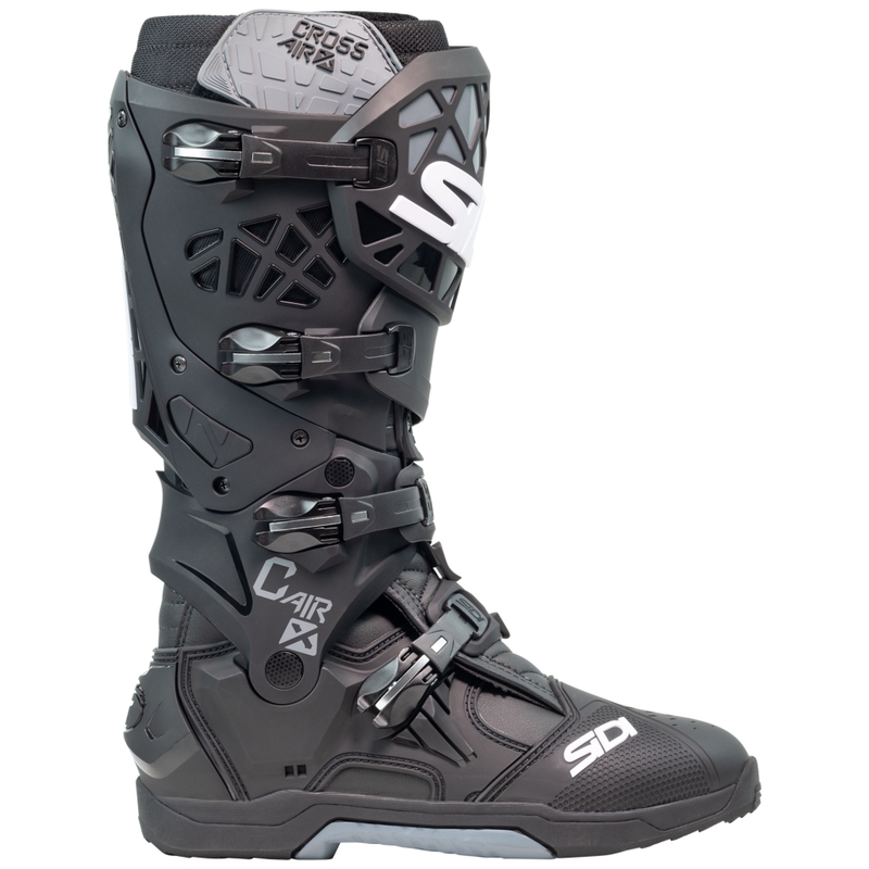SiDi Crossair X Motorradstiefel schwarz-schwarz